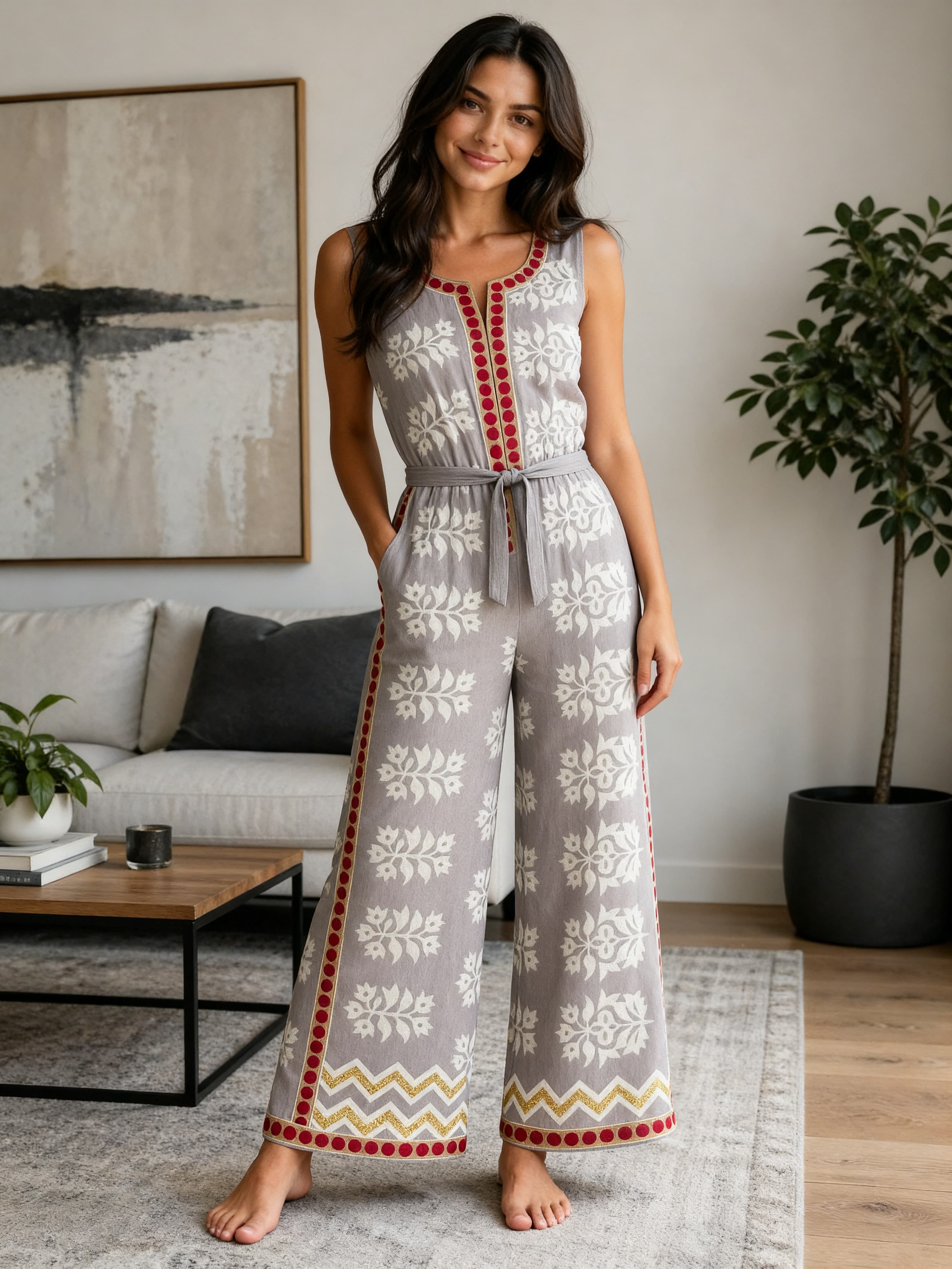Generated outfit applied to the uploaded person