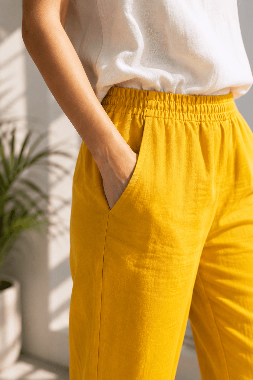 Editorial fashion outfit creation