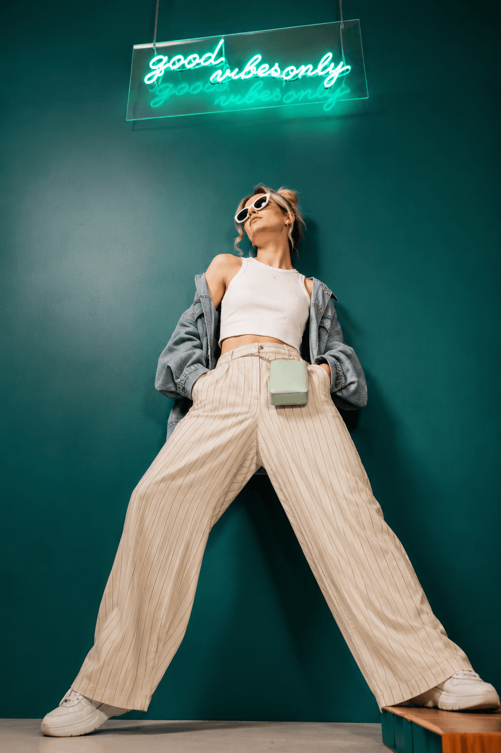 Premium fashion garment prepared for professional tailoring and production