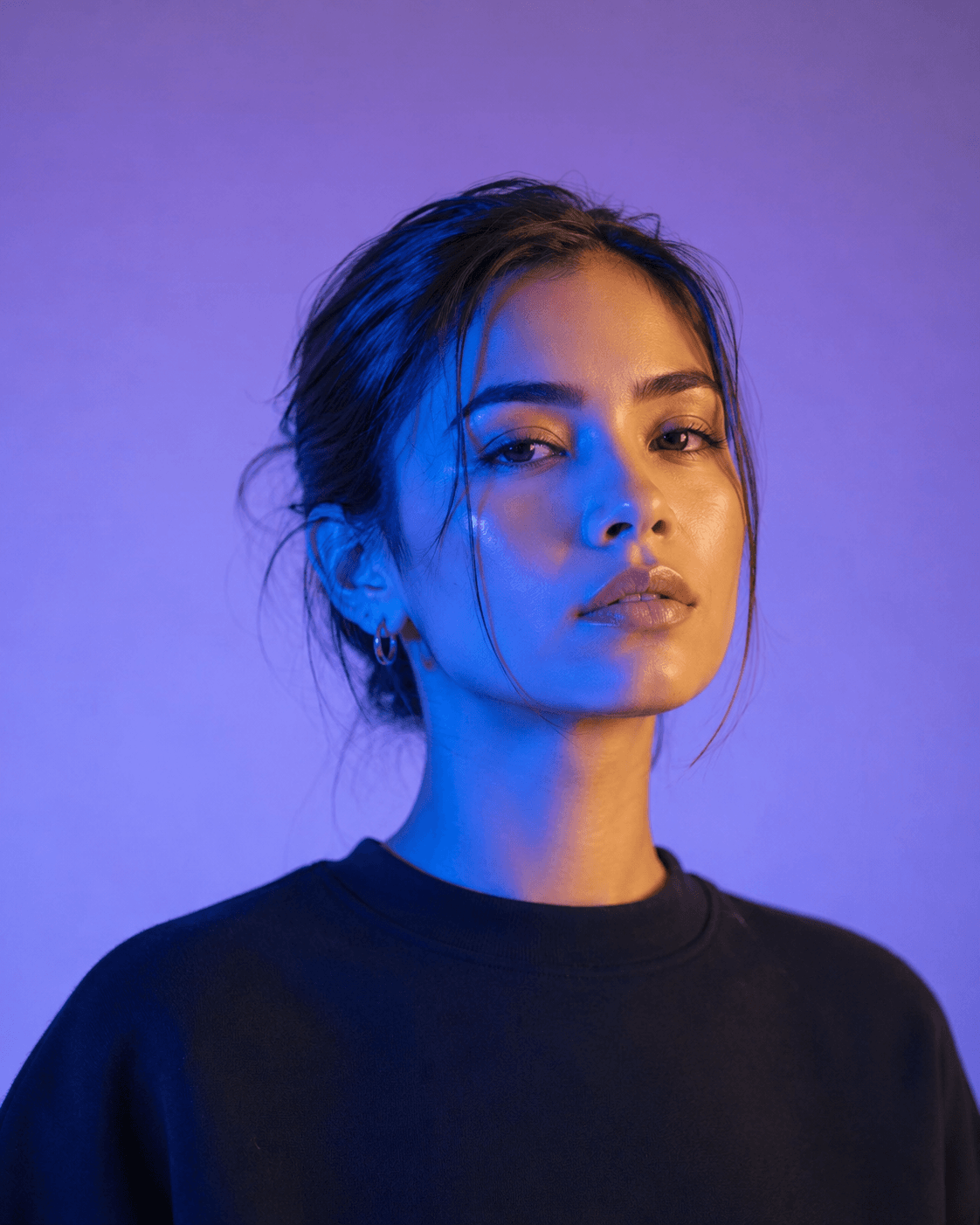 Person image prepared for AI virtual try-on